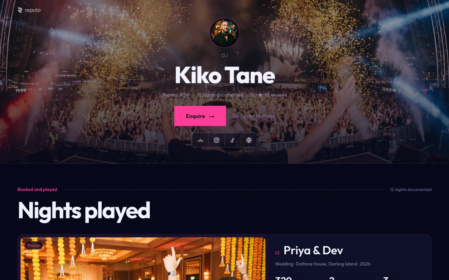 Neon, a Reputo Pro design